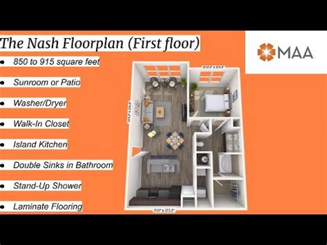 The Nash Floorplan (First Floor, Patio) - YouTube