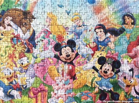 Ravensburger Mickey's Birthday 1000 pieces jigsaw puzzle review - The ...