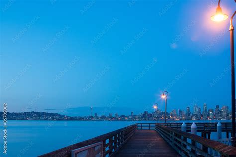 Downtown Seattle Skyline Stock Photo | Adobe Stock