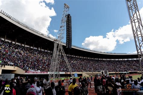 TW AUDiO VERA36 National Sports Stadium Harare Zimbabwe - PA of the Day