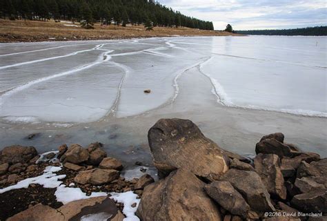 Upper Lake Mary on a cold winter’s day – Flagstaff Altitudes