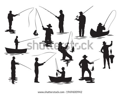 144,714 "fisherman Silhouette" Images, Stock Photos, 3D objects ...