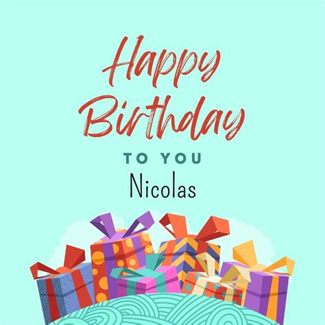 100+ HD Happy Birthday Nicolas Cake Images And Shayari