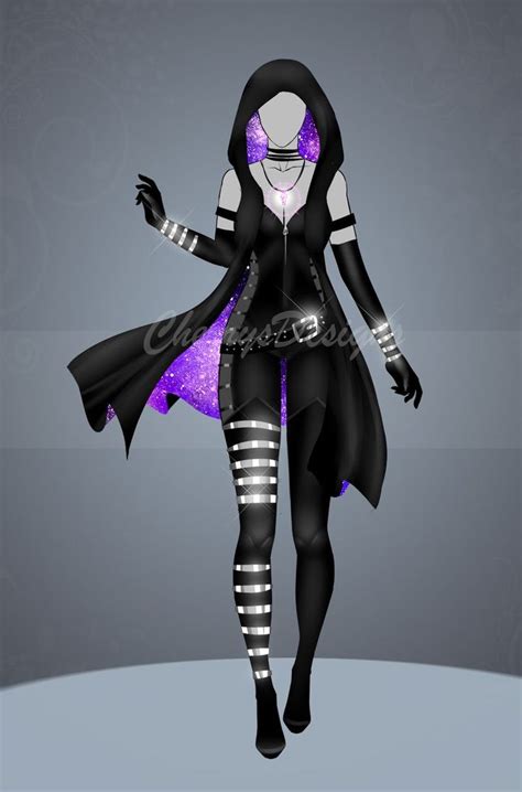 10+ Assassin Anime Girl Black Outfit