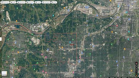 Shawnee Kansas Map and Shawnee Kansas Satellite Image