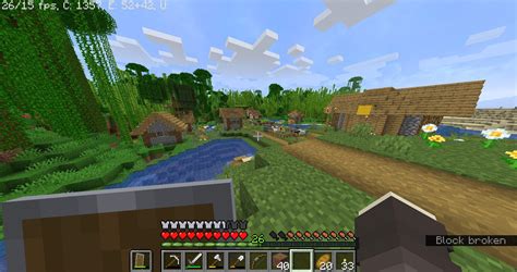 Found a (Java) seed that has a village right beside a bamboo forest ...