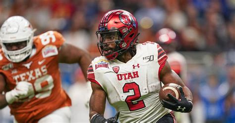 Utah RB Zack Moss drafted by the Buffalo Bills with the 86th overall pick in the NFL Draft - Block U