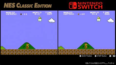 Video: Nintendo Switch Online vs. NES Classic Edition emulation comparison