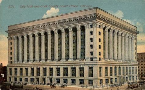 City Hall and Cook County Court House Chicago, IL