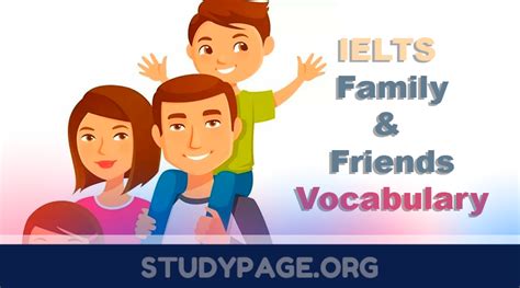 IELTS Family & Friends Vocabulary - Study Blog (Online educational platform)