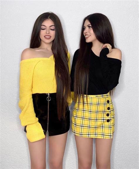 Pin by banda 123 on Tirky girl | Twin outfits, Girl outfits, Bff matching outfits