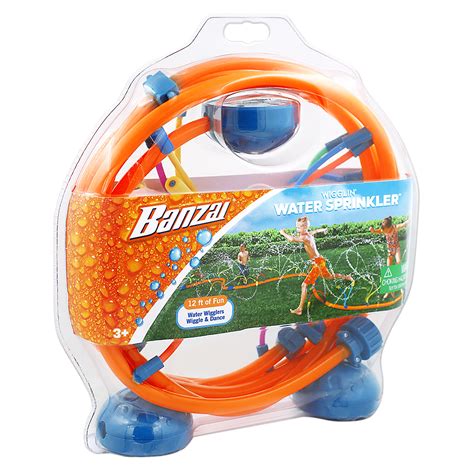 Banzai Wigglin Backyard Sprinkler Water Toy- for Kids Ages 5+ - Walmart.com