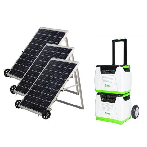 NATURE'S GENERATOR 1920-Watt Hour Portable Solar Generator at Lowes.com