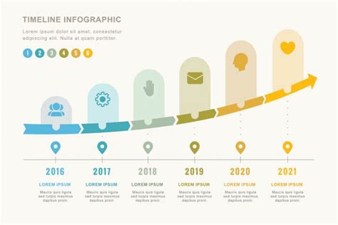 50 Free Timeline Infographic Templates for Time-Related Visuals