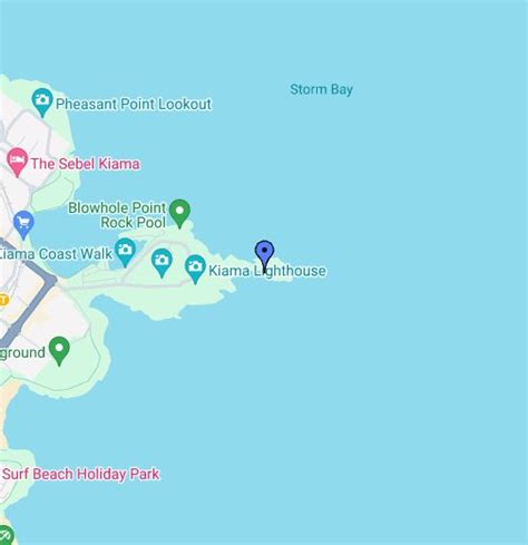 Surf Beach Holiday Park Kiama Map - Bobbie Stefanie