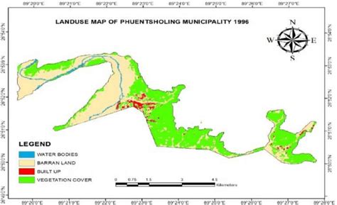 a. Land use map of Phuentsholing city-1996. | Download Scientific Diagram