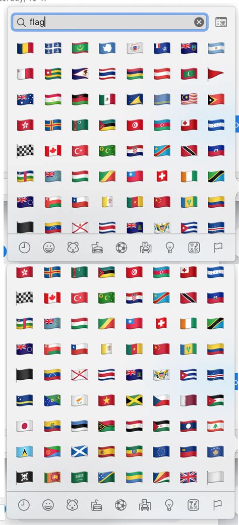 American Flag Missing From Apple Emoji when you query "flag"? : r ...