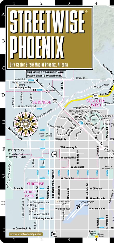 Downtown Phoenix Map Printable