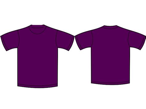 Plain Purple T Shirt