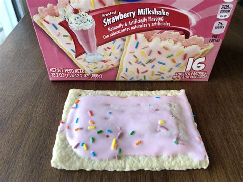 REVIEW: Kellogg's Frosted Strawberry Milkshake Pop-Tarts - Junk Banter