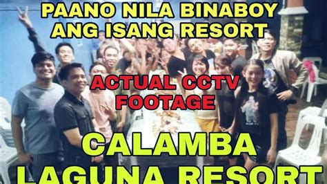 Calamba Laguna resort cctv footage || Calamba Laguna resort trending ...