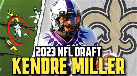 Kendre Miller Highlights & Analysis | 2023 NFL Draft - Win Big Sports