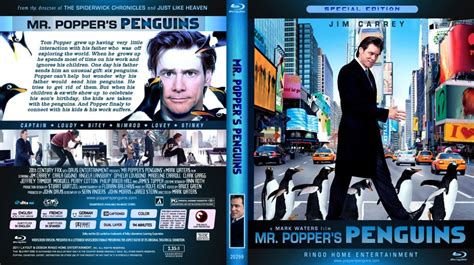 Mr Popper's Penguins - Movie Blu-Ray Custom Covers - Copy of Mr Popper s Penguins Blu-Ray Cover ...