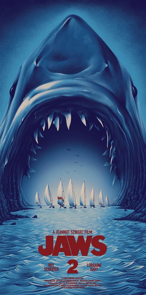 Jaws 2 (1978) [2237 4500] by Benedict Woodhead | Jaws 2, Alternative movie posters, Movie posters