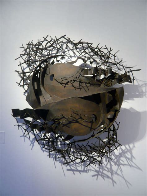 Outstanding Abstract Metal Sculpture at 1stdibs