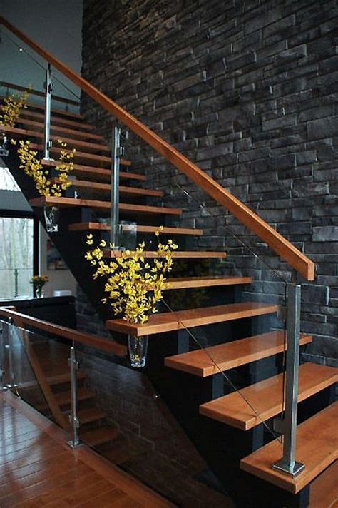 32 Awesome Modern Glass Railings Design Ideas For Stairs | Stair railing design, Modern stair ...