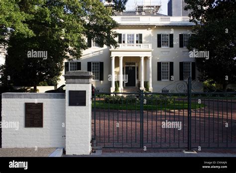 Executive Mansion of the Governor of Virginia , Richmond,VA Stock Photo ...