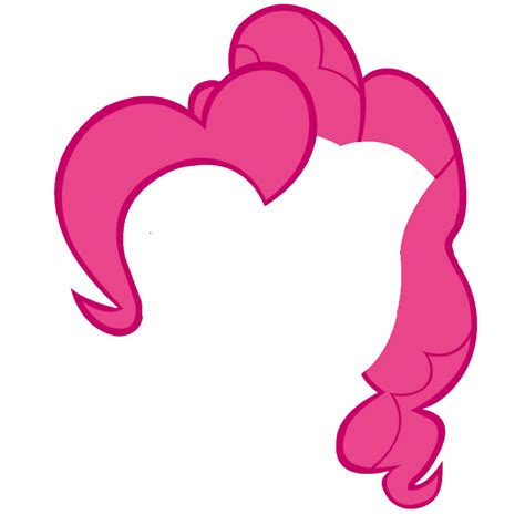 Pinkie Pie Hair vector by TheGirlNamedSig on DeviantArt