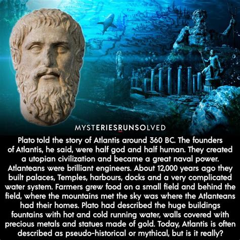 Plato's Atlantis | Ancient history facts, History facts interesting, Interesting facts about world