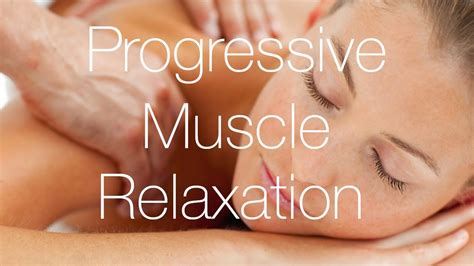 Progressive Muscle Relaxation - Guided Meditation - YouTube