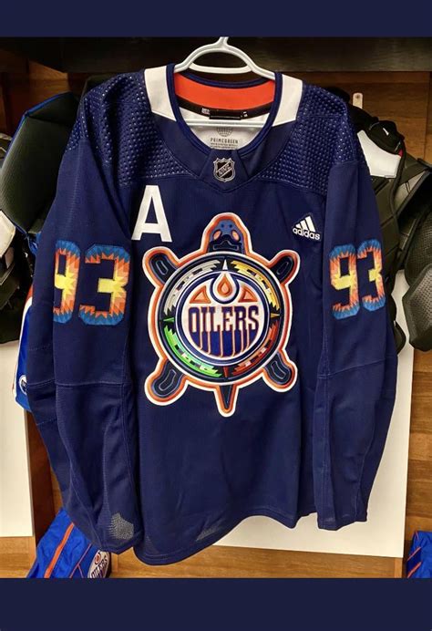 [Edmonton Oilers] - A preview of our warmup jerseys for Indigenous ...