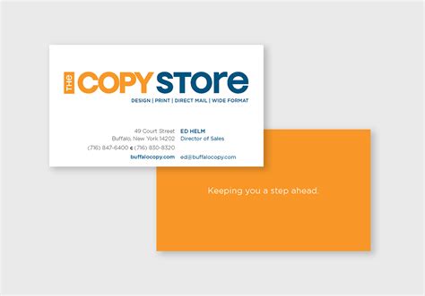 The Copy Store, Inc. · Standard Business Cards