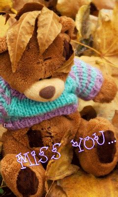 Miss You... -- Teddy Bear :: Miss You :: MyNiceProfile.com