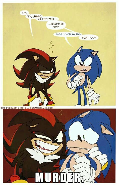 Pin by Dr.Lecter on Sonic Comic | Sonic, Shadow the hedgehog, Sonic funny