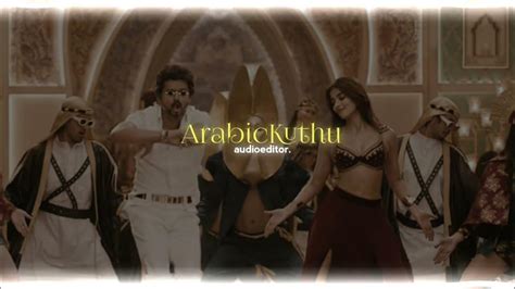 Arabic kuthu『edit audio』 - YouTube