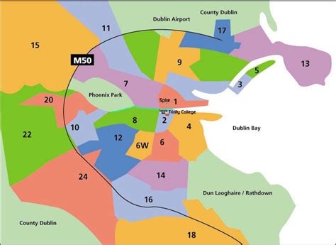 Dublin Map Region City - Map of Ireland City Regional Political