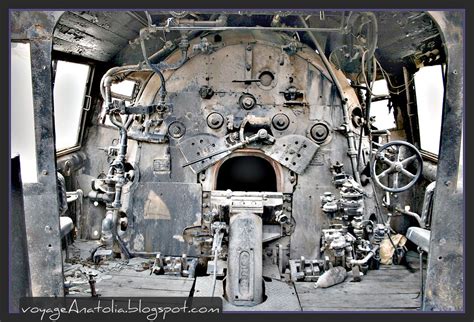 Inside Old Steam Locomotive Cab | voyageAnatolia.blogspot.co… | Flickr