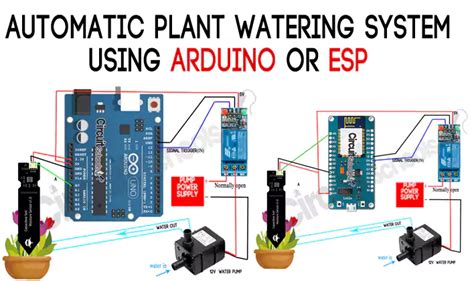 Automatic Plant watering system using Arduino or ESP8266 – Circuit Schools