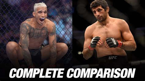 UFC 289: Charles Oliveira vs Beneil Dariush - Record, Win-Streak, KOs ...