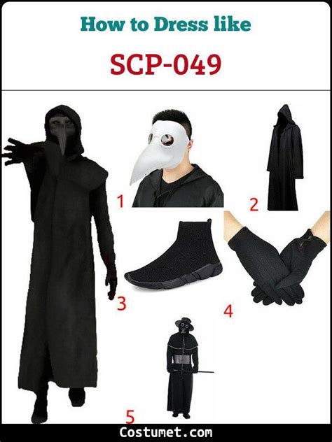 SCP-049's Plague Doctor Costume for Cosplay & Halloween 2023 | Plague doctor costume, Doctor ...