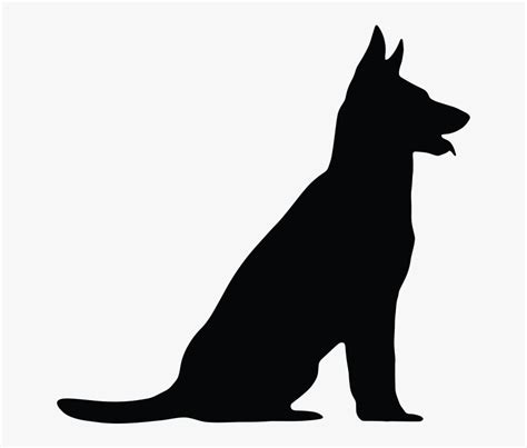 German Shepherd Vector Graphics Clip Art Silhouette - German Shepherd ...