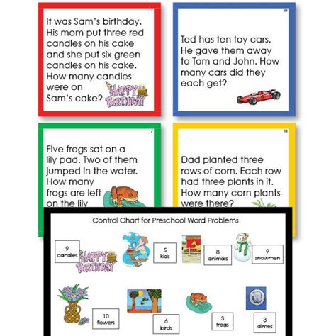 Preschool Math Word Problems | Montessori 123 - $8.95