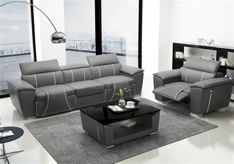 Buy Apollo-D Recliner Lounges Suites Leather Sofa | Fancy Homes