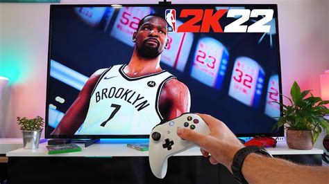 Testing NBA 2K22 On The XBOX ONE S- POV Gameplay Test - YouTube