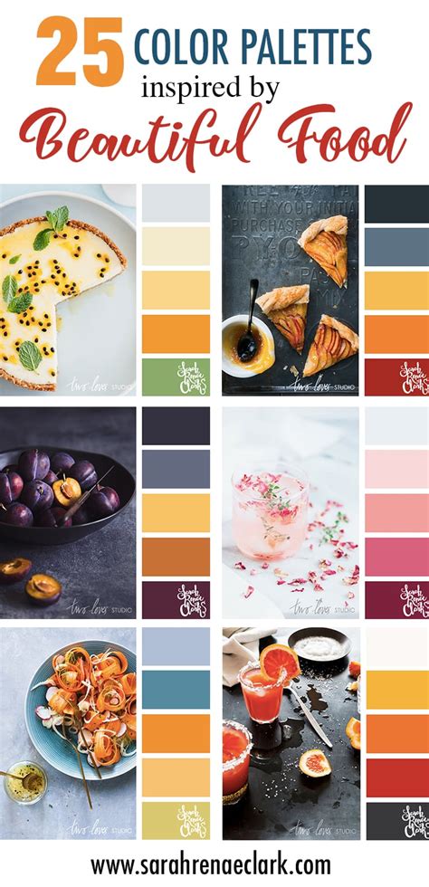 25 Color Palettes Inspired by Beautiful Food - Sarah Renae Clark ...