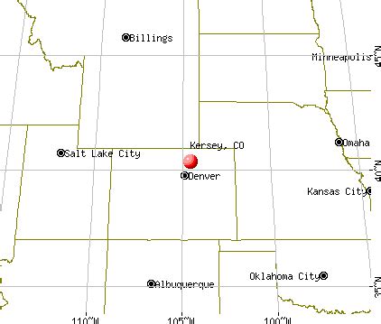 Kersey Colorado Map | Zip Code Map